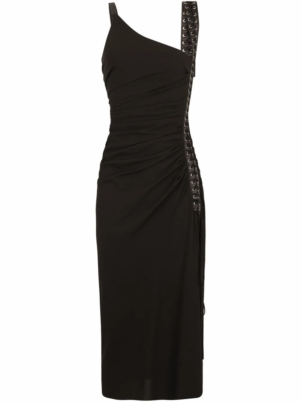 Платье миди без рукавов со шнуровкой DOLCE & GABBANA, черный
Платье миди без рукавов со шнуровкой DOLCE & GABBANA, черный