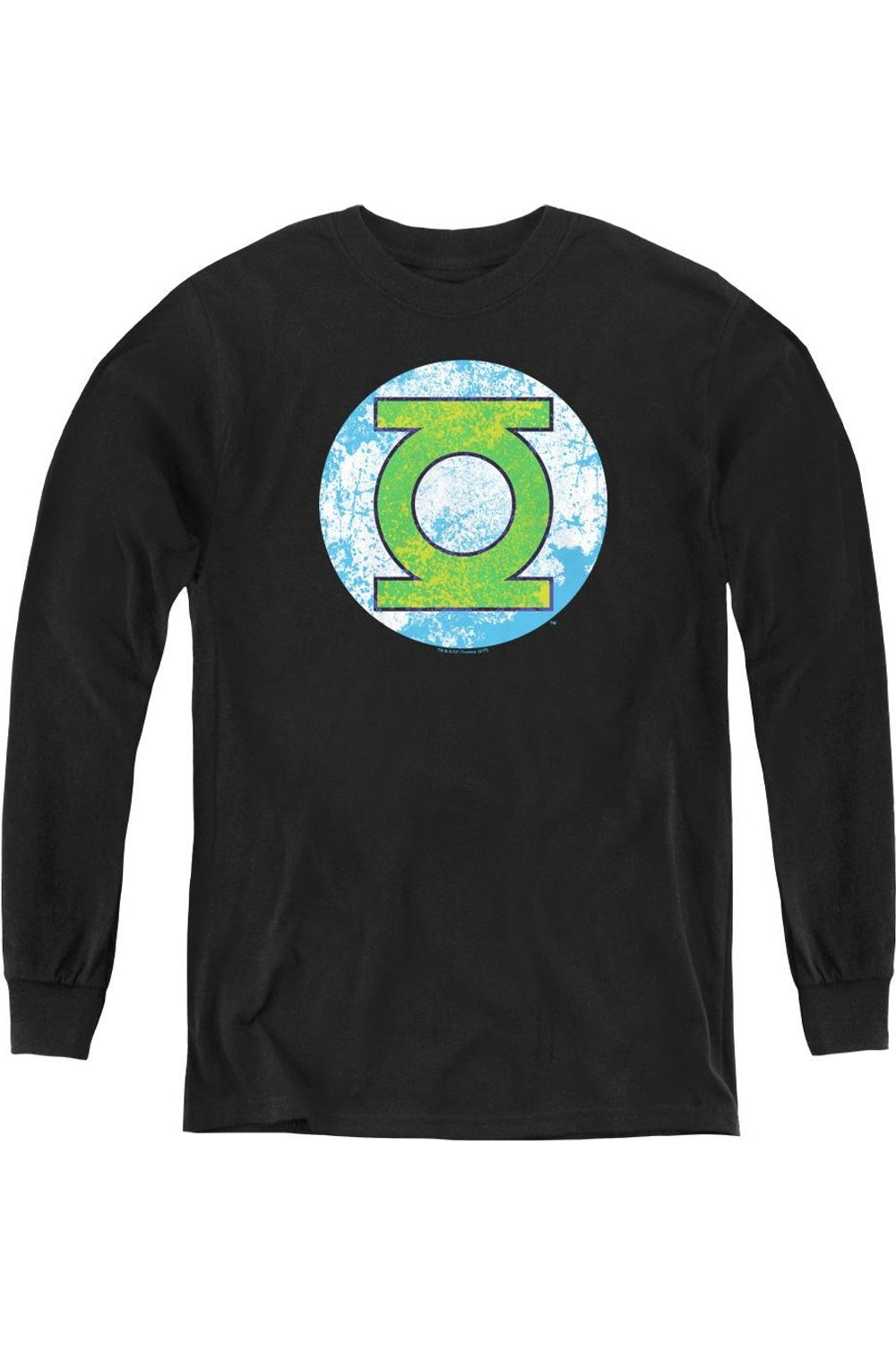 Футболка с длинным рукавом DC Comics Gl Neon Distress Logo для молодежи Gildan, черный 
Футболка с длинным рукавом DC Comics Gl Neon Distress Logo для молодежи Gildan, черный