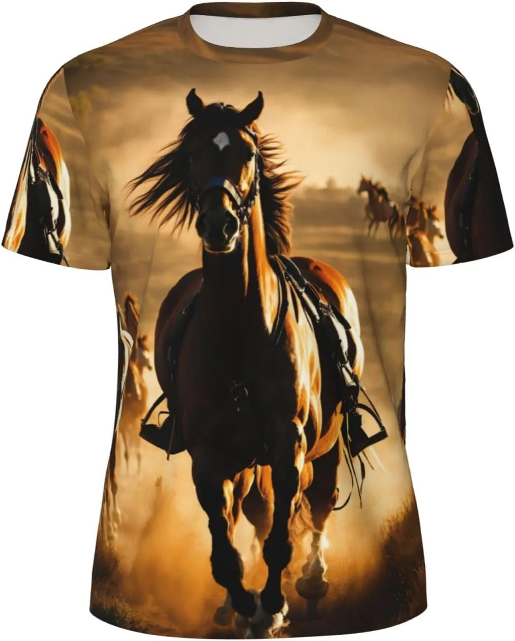 Футболка мужская с принтом в полоску Horse Stripes, для спорта и повседневной носки LIXLZH
Футболка мужская с принтом в полоску Horse Stripes, для спорта и повседневной носки LIXLZH