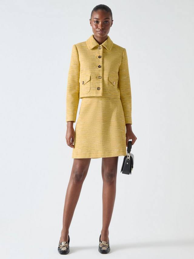 Твидовый пиджак varley L.K.Bennett, цвет Buttercup
Твидовый пиджак varley L.K.Bennett, цвет Buttercup