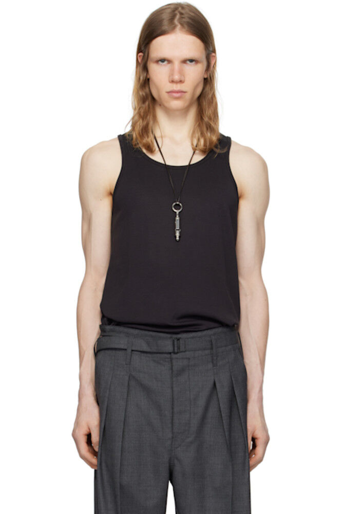 Черная хлопковая майка LEMAIRE
Черная хлопковая майка LEMAIRE