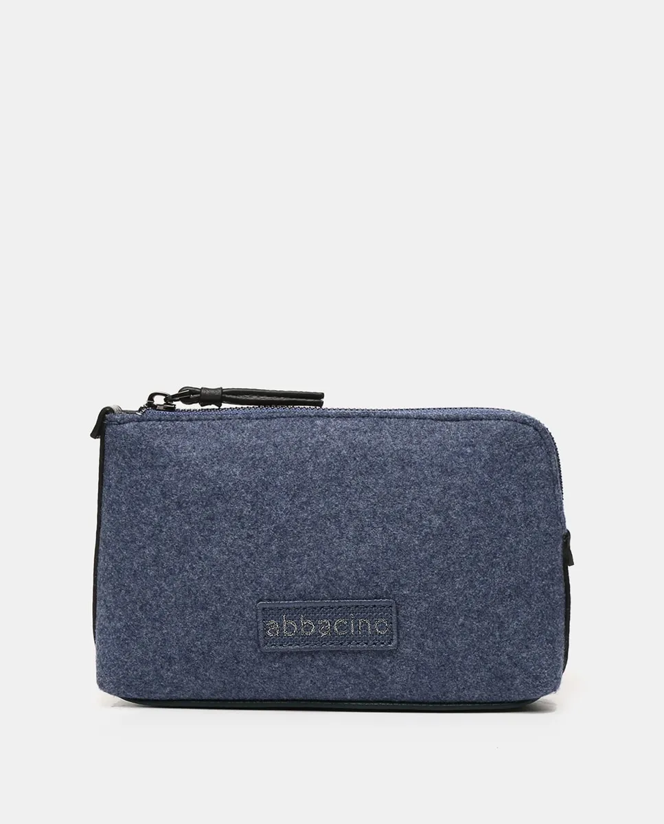 Женский косметичка Euphoria из фетра синего цвета Abbacino, синий
Женский косметичка Euphoria из фетра синего цвета Abbacino, синий