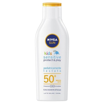 Sun Babies & Kids Sensitive Protect 50+ Molto Alta 200мл, Nivea
Sun Babies & Kids Sensitive Protect 50+ Molto Alta 200мл, Nivea