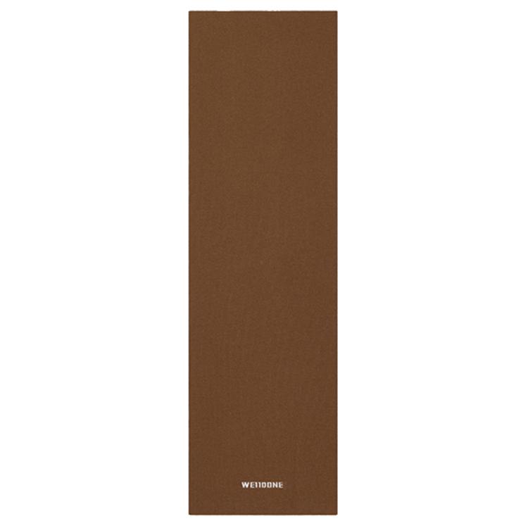 Шерстяной вязаный шарф унисекс коричневый WE11DONE
Шерстяной вязаный шарф унисекс коричневый WE11DONE