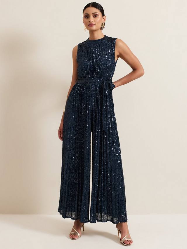 Комбинезон с блестками simara Phase Eight, бирюзовый
Комбинезон с блестками simara Phase Eight, бирюзовый