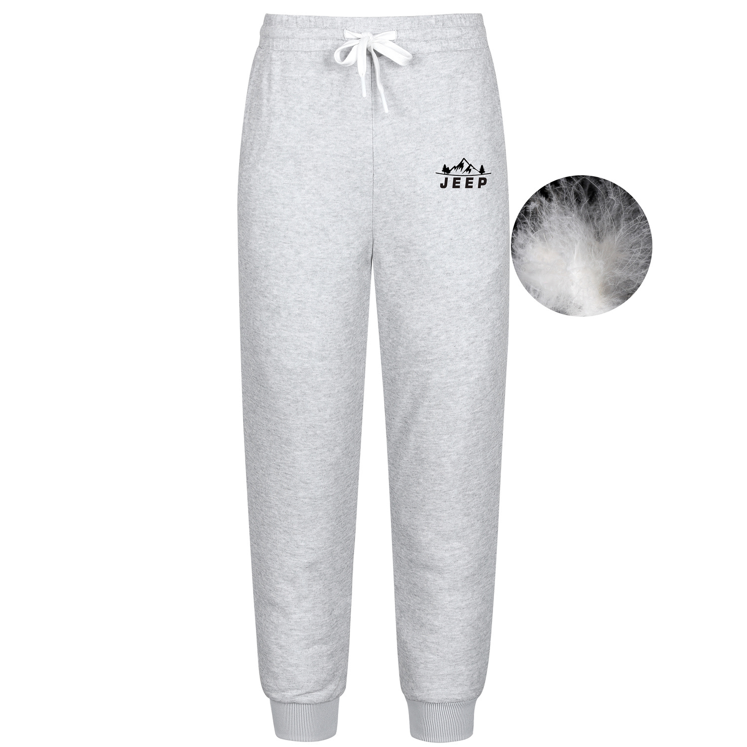 Пуховые штаны унисекс Jeep, серый
Пуховые штаны унисекс Jeep, серый