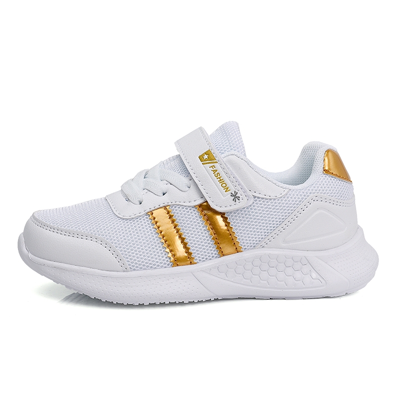 Прочная дышащая детская обувь для повседневной жизни YUZHAOLIN, белый/золотой
Прочная дышащая детская обувь для повседневной жизни YUZHAOLIN, белый/золотой