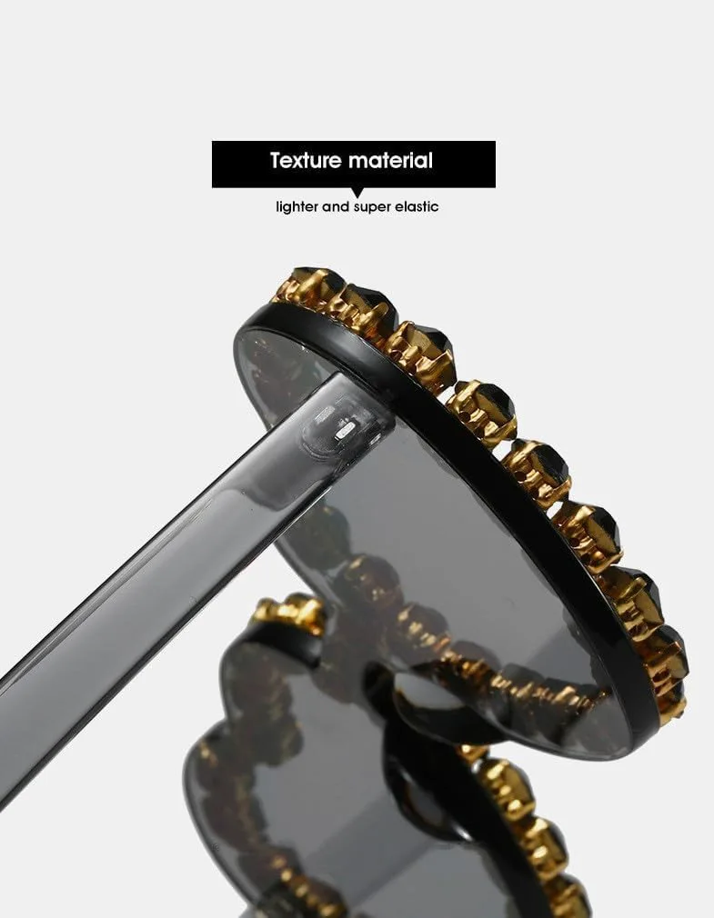 Женские солнцезащитные очки в форме сердца, украшенные стразами, конфетного цвета, прозрачные, идеально подходят для путешествий и вечеринок LEEMASING, Light Blue
Женские солнцезащитные очки в форме сердца, украшенные стразами, конфетного цвета, прозрачные, идеально подходят для путешествий и вечеринок LEEMASING, Light Blue