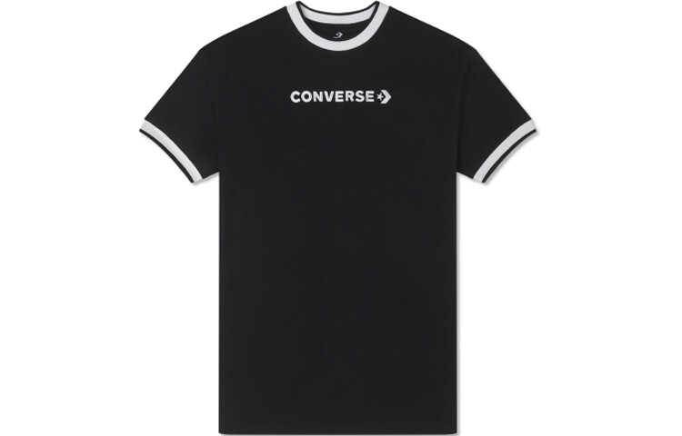 Женские платья Converse с короткими рукавами, цвет Black 
Женские платья Converse с короткими рукавами, цвет Black