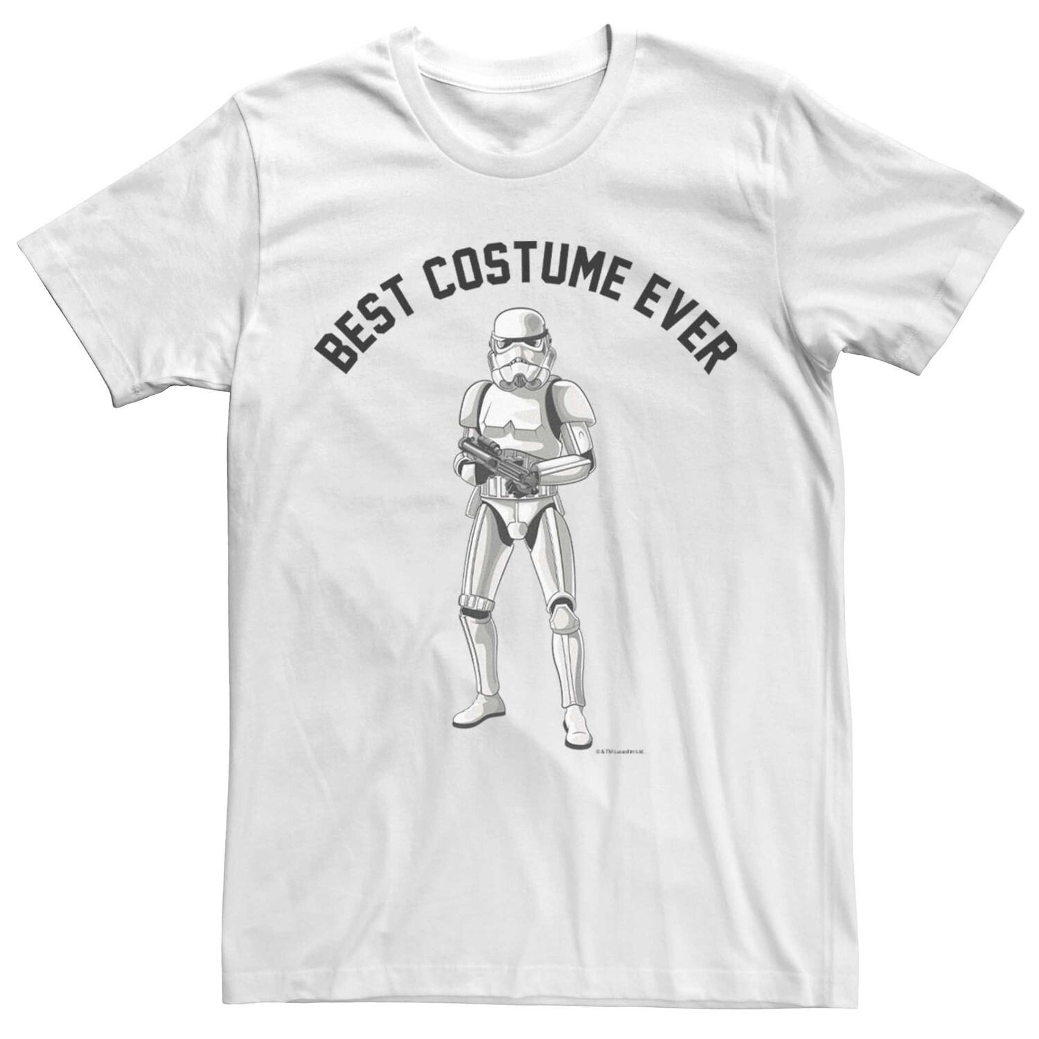 Мужская футболка «Лучший костюм штурмовика из Звездных войн» Licensed Character
Мужская футболка «Лучший костюм штурмовика из Звездных войн» Licensed Character