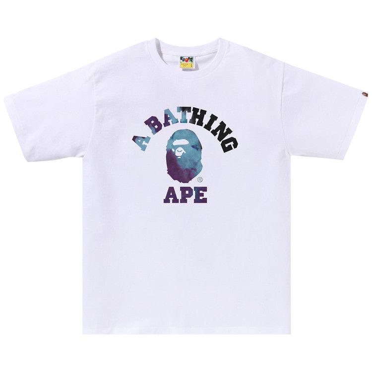 Футболка BAPE Tie Dye College Tee, White/Black
Футболка BAPE Tie Dye College Tee, White/Black