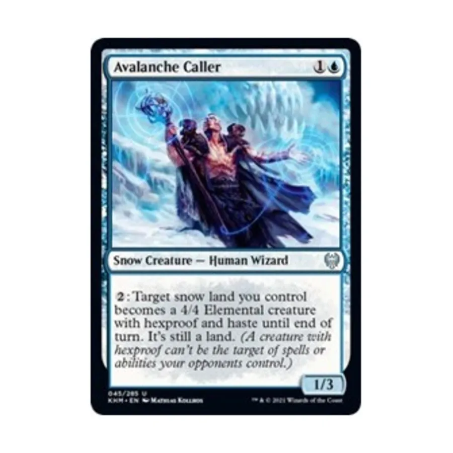 CCG Призыватель лавины (U), MTG - Kaldheim 
CCG Призыватель лавины (U), MTG - Kaldheim