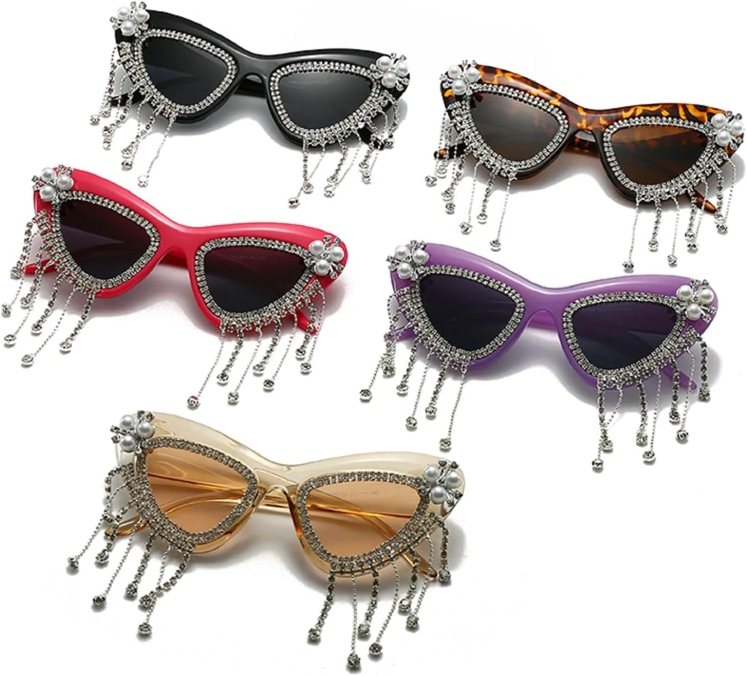 Солнцезащитные очки с бриллиантовыми кисточками для женщин, очки «кошачий глаз» со стразами, очки для вечеринки с бриллиантами, большие блестящие очки mincl, Red
Солнцезащитные очки с бриллиантовыми кисточками для женщин, очки «кошачий глаз» со стразами, очки для вечеринки с бриллиантами, большие блестящие очки mincl, Red