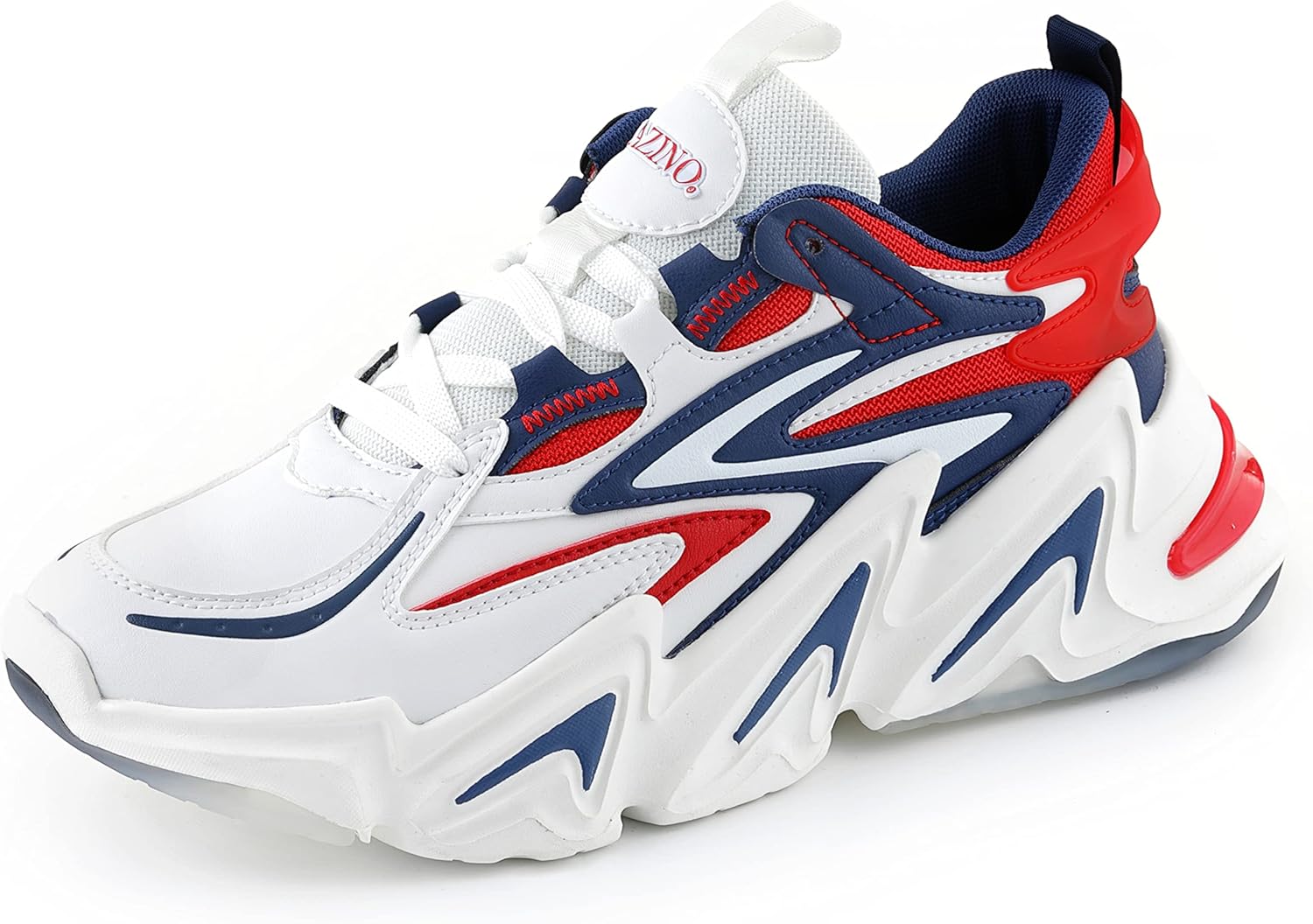 Мужские кроссовки Mazino Oasis Fashion Chunky - Мужская повседневная спортивная обувь, белый/красный/синий/темно-синий
Мужские кроссовки Mazino Oasis Fashion Chunky - Мужская повседневная спортивная обувь, белый/красный/синий/темно-синий