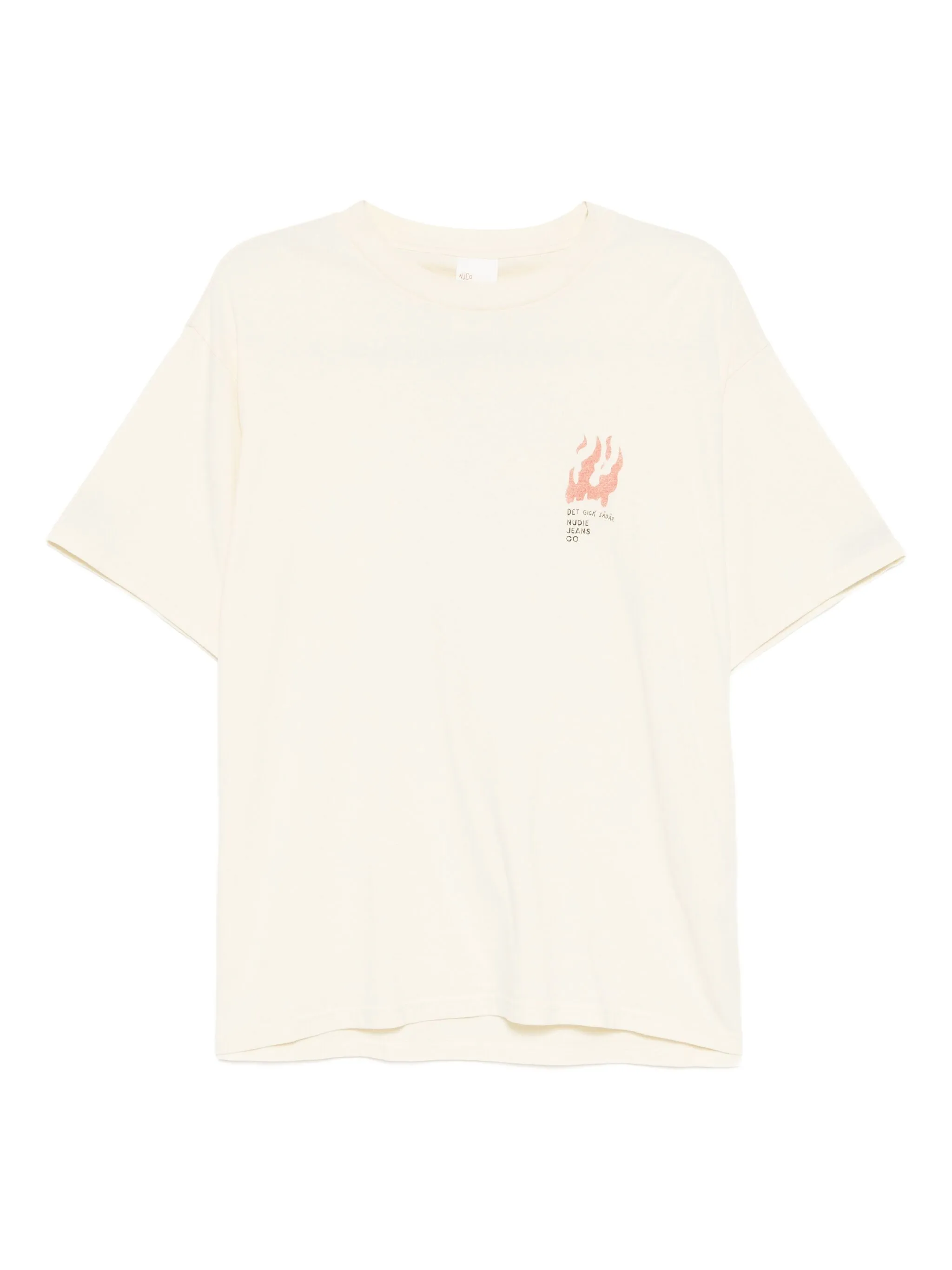 Футболка с графичным принтом Nudie Jeans, кремовый
Футболка с графичным принтом Nudie Jeans, кремовый