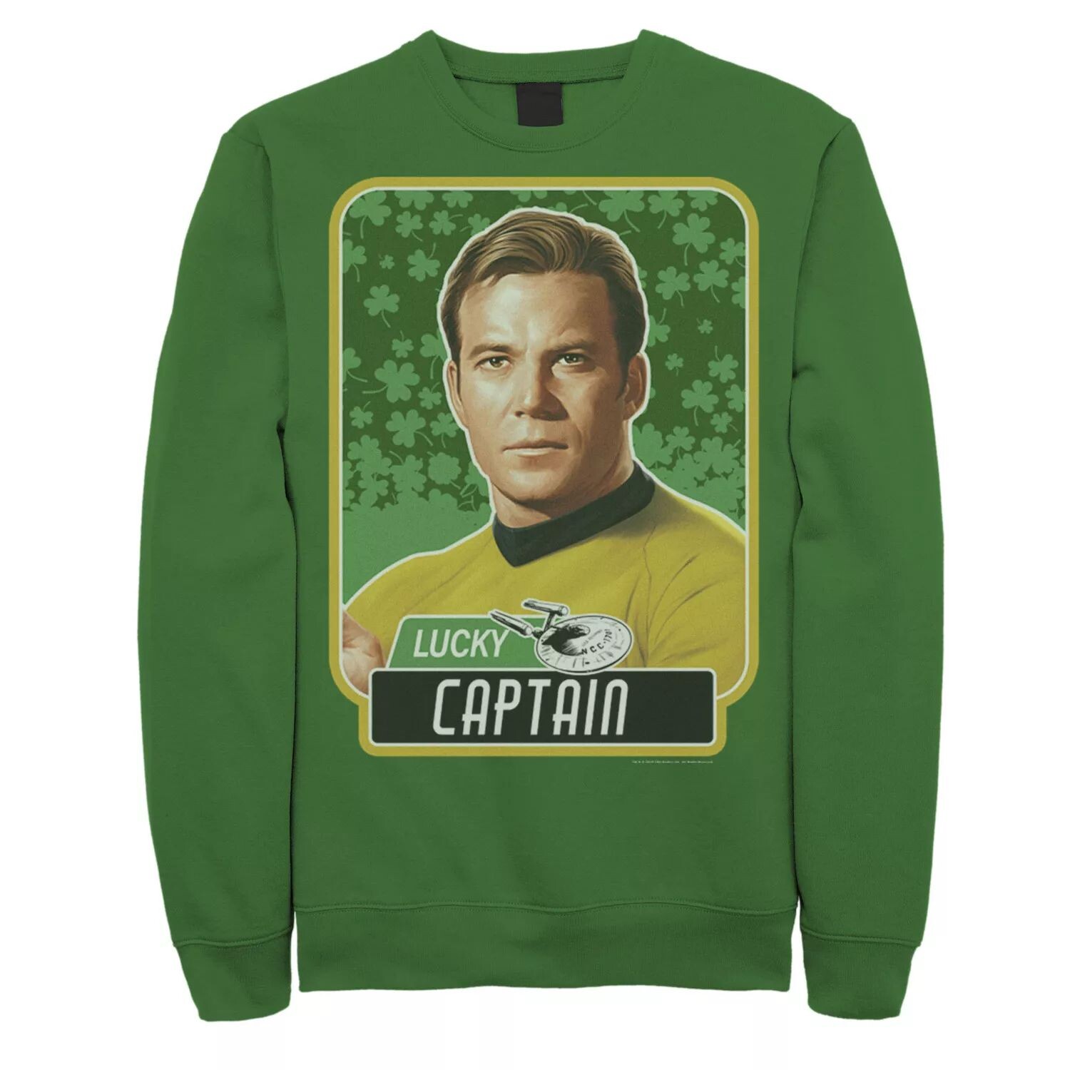 Мужская толстовка Star Trek Next Generation St. Patty's Captain Licensed Character 
Мужская толстовка Star Trek Next Generation St. Patty's Captain Licensed Character