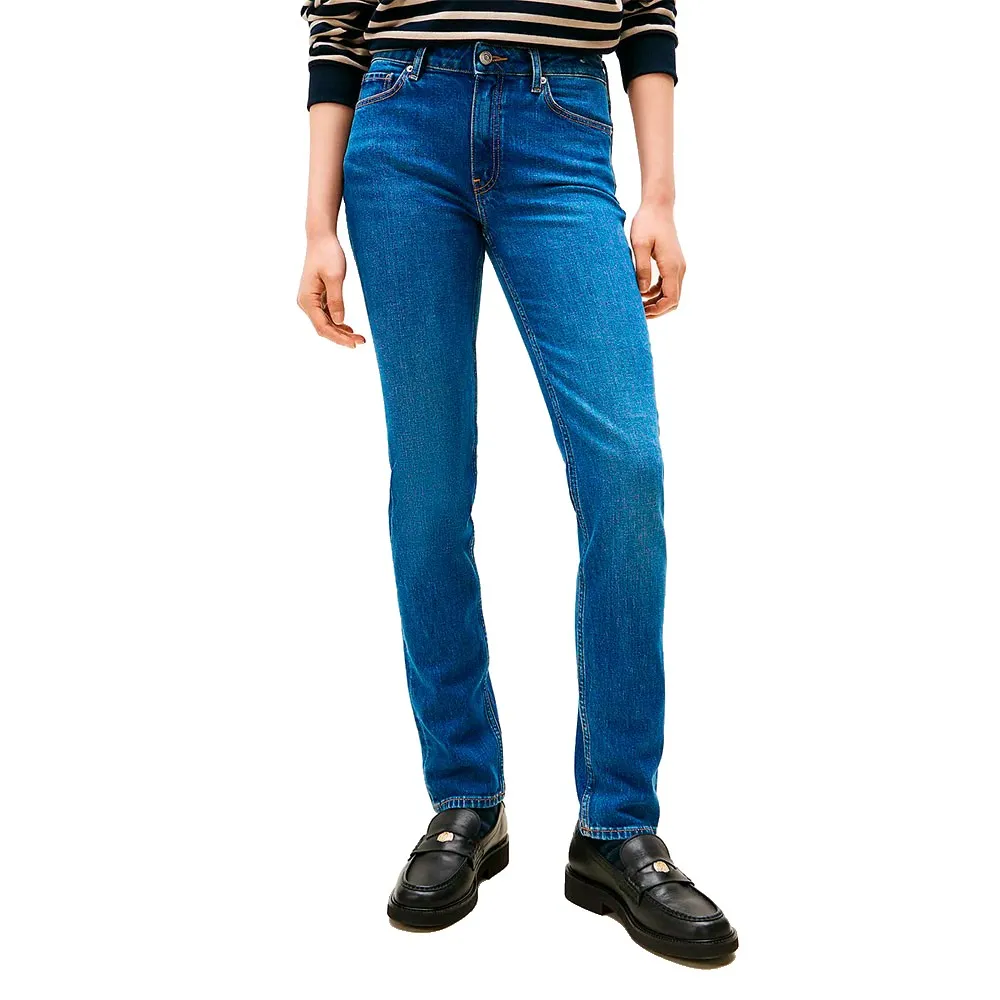 Джинсы Tommy Hilfiger Flo Slim Fit jeans, синий
Джинсы Tommy Hilfiger Flo Slim Fit jeans, синий