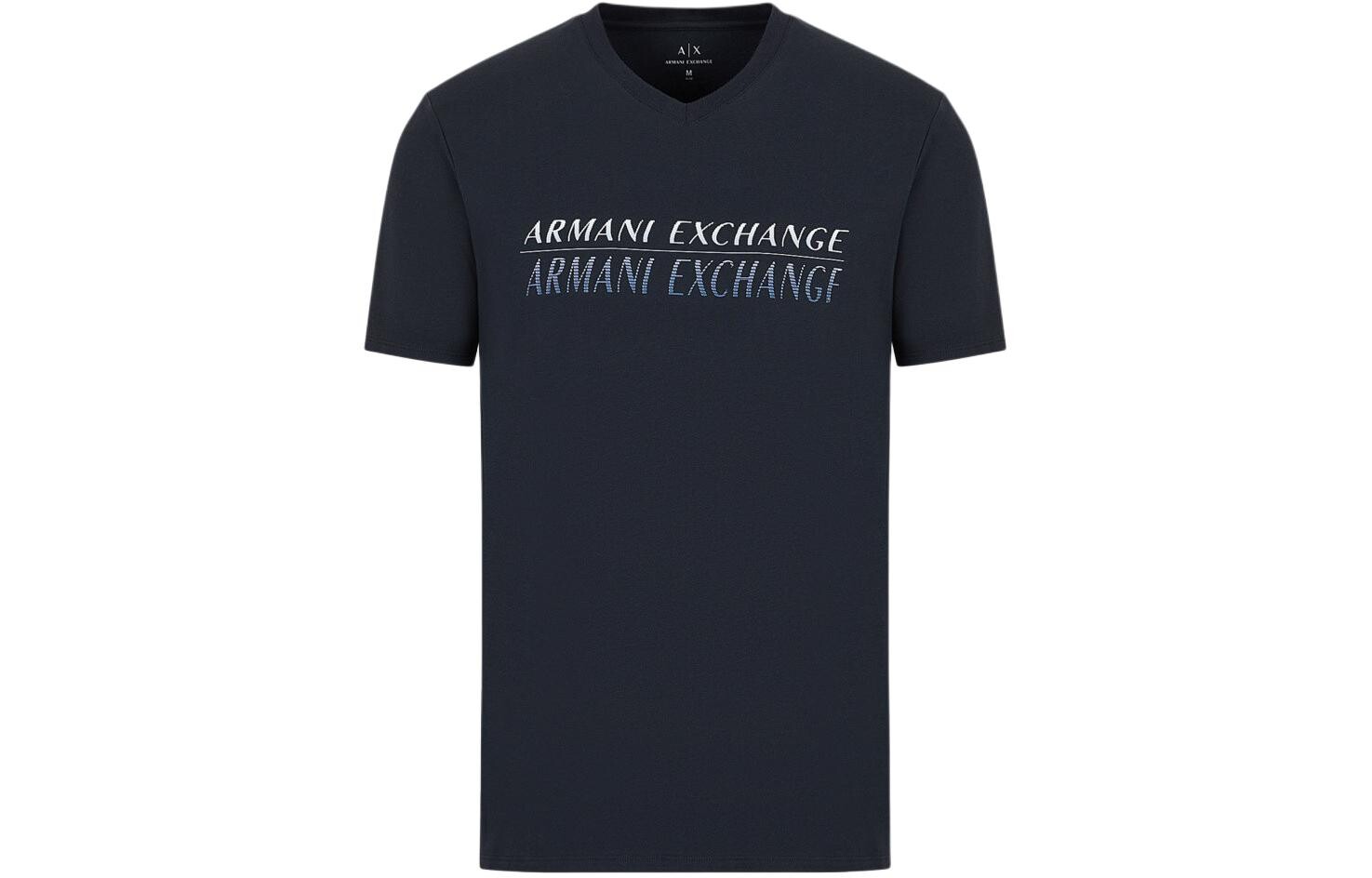 Футболка мужская темно-синяя Armani Exchange, темно-синий
Футболка мужская темно-синяя Armani Exchange, темно-синий