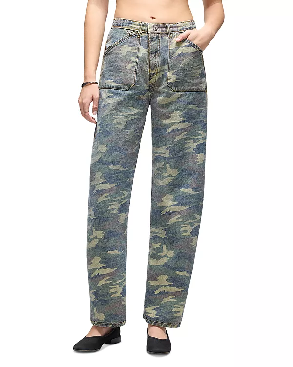 Джинсы с высокой посадкой Rewind в фильме "Thunderstruck" Re/Done, зеленый
Джинсы с высокой посадкой Rewind в фильме "Thunderstruck" Re/Done, зеленый