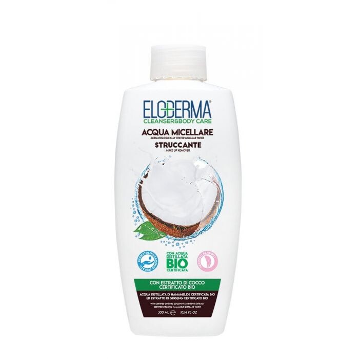 Мицеллярная вода Agua Micelar Desmaquillante con Extracto de Coco Eloderma, 300 ml
Мицеллярная вода Agua Micelar Desmaquillante con Extracto de Coco Eloderma, 300 ml