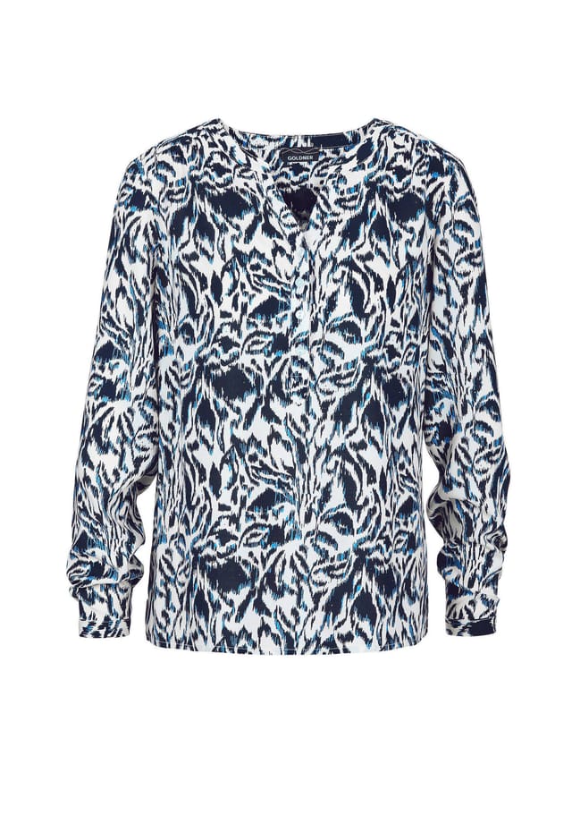 Короткий размер: блузка с принтом Goldner, мультиколор
Короткий размер: блузка с принтом Goldner, мультиколор