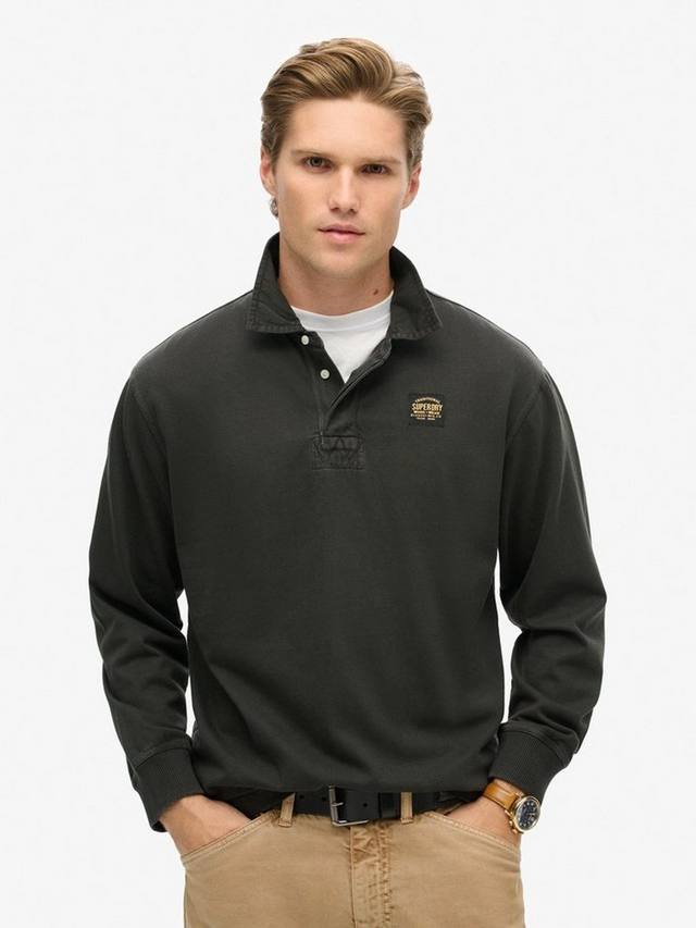 Рубашка регби с контрастной строчкой Superdry
Рубашка регби с контрастной строчкой Superdry