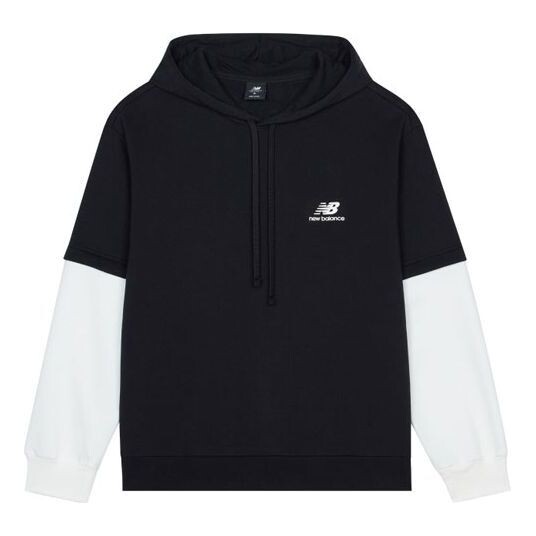 Толстовка New Balance Colorblock Shoulder Drop Couple Style Black, черный 
Толстовка New Balance Colorblock Shoulder Drop Couple Style Black, черный