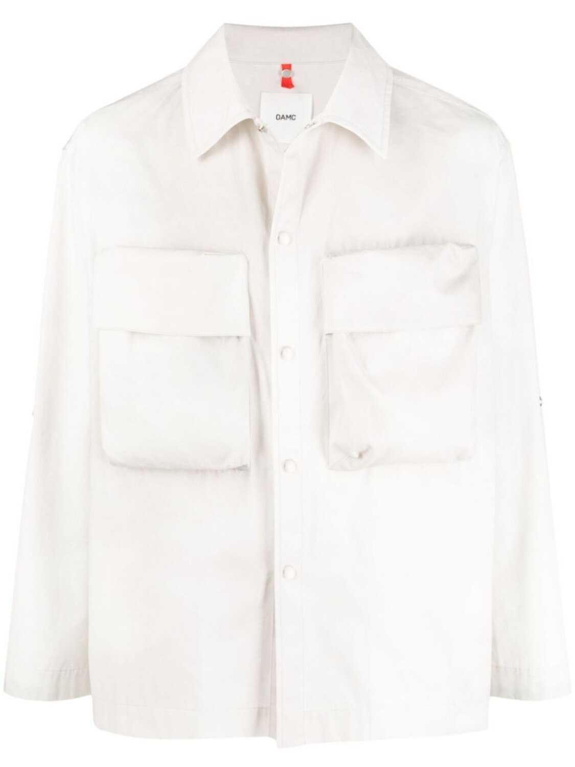 OAMC рубашка с карманами, серый 
OAMC рубашка с карманами, серый