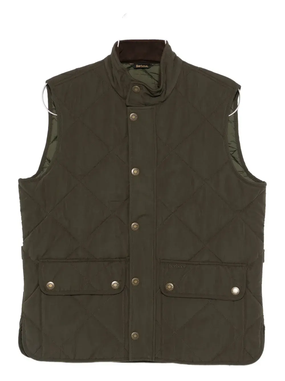 Стеганый жилет с карманами Barbour, зеленый
Стеганый жилет с карманами Barbour, зеленый