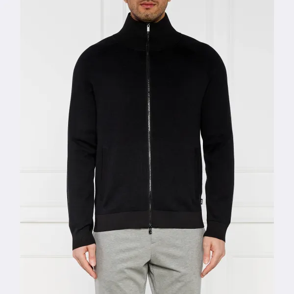 Свитер h-domico стандартного кроя с добавлением шерсти Boss, черный
Свитер h-domico стандартного кроя с добавлением шерсти Boss, черный