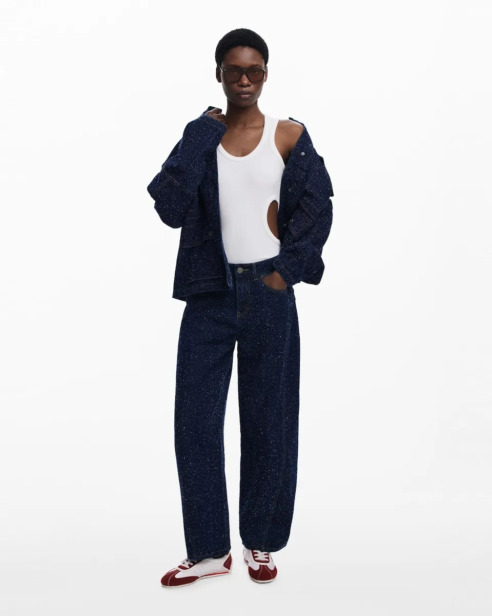 Женские джинсы двухцветные Desigual
Женские джинсы двухцветные Desigual