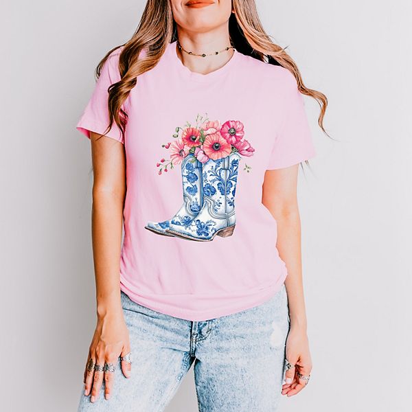 Футболка с коротким рукавом Cowboy boots floral Simply Sage Market, Зеленый, Футболка с коротким рукавом Cowboy boots floral Simply Sage Market
Футболка с коротким рукавом Cowboy boots floral Simply Sage Market, Зеленый, Футболка с коротким рукавом Cowboy boots floral Simply Sage Market