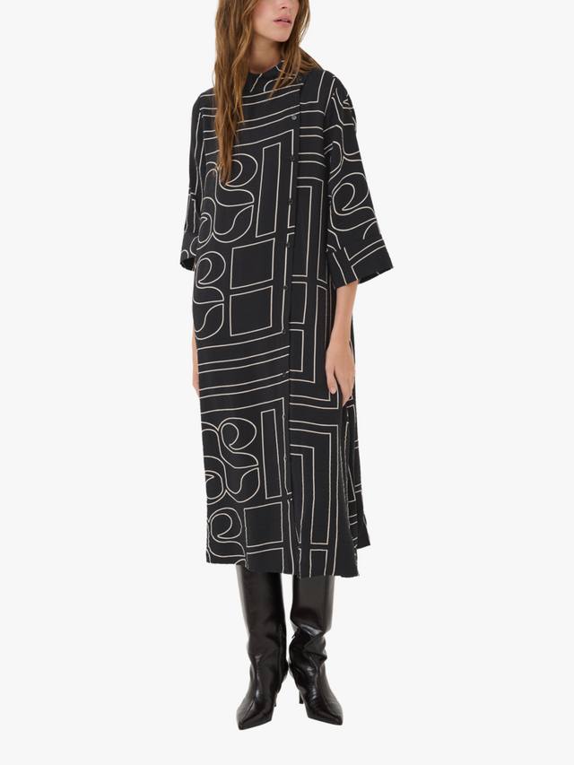 Миди-платье с графическим принтом kelly MY ESSENTIAL WARDROBE, черный
Миди-платье с графическим принтом kelly MY ESSENTIAL WARDROBE, черный