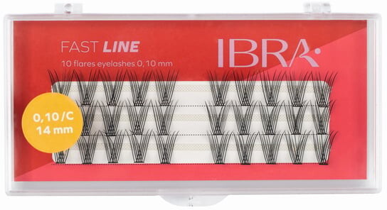 Ресницы Fast Line 14 мм Ibra 
Ресницы Fast Line 14 мм Ibra