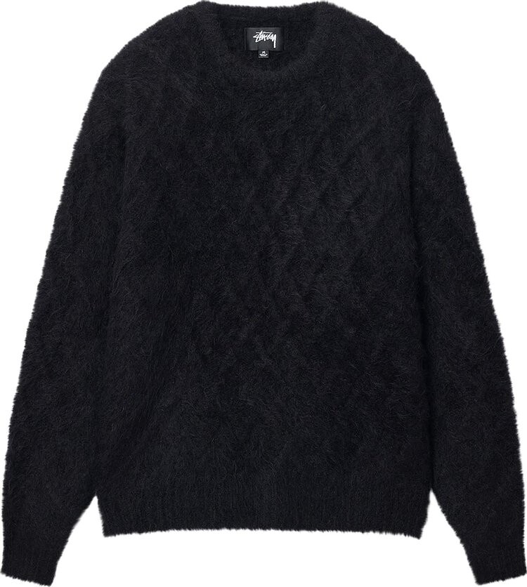 Свитер Stussy Fuzzy Lattice Crew 'Black', черный
Свитер Stussy Fuzzy Lattice Crew 'Black', черный