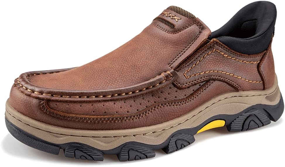 Мужские слипоны YONGJIA без шнурков, кожаные удобные дышащие повседневные туфли, темно-коричневый
Мужские слипоны YONGJIA без шнурков, кожаные удобные дышащие повседневные туфли, темно-коричневый