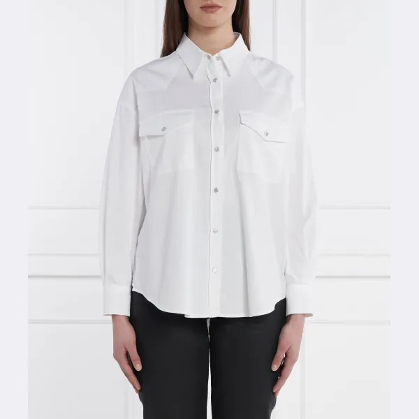 Рубашка оверсайз Dondup - Made In Italy, белый 
Рубашка оверсайз Dondup - Made In Italy, белый