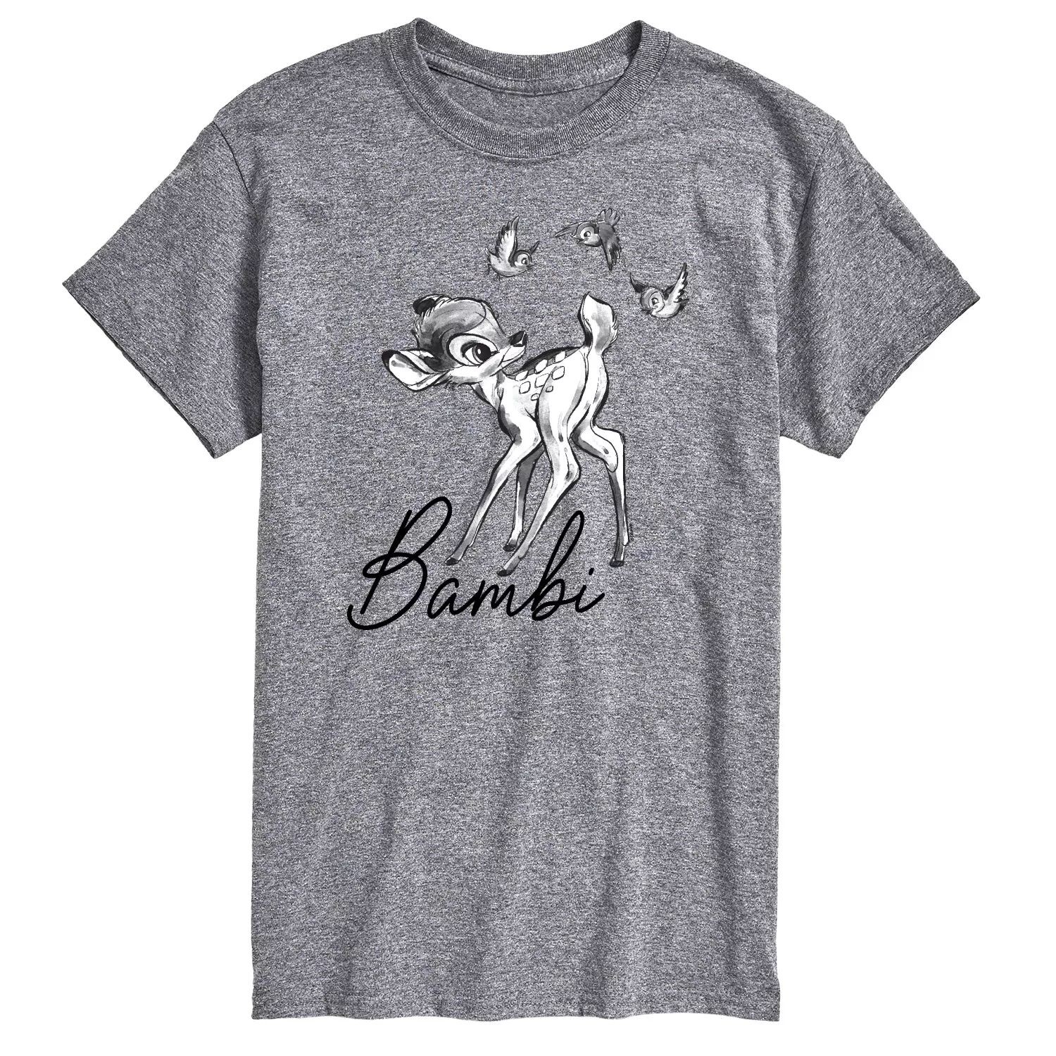 Футболка Disney's Bambi Big & Tall с акварельным рисунком Licensed Character, серый
Футболка Disney's Bambi Big & Tall с акварельным рисунком Licensed Character, серый