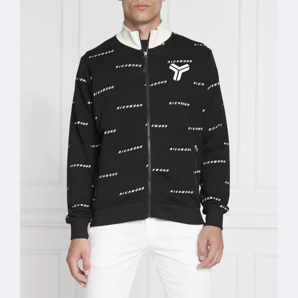 Толстовка обычного кроя Richmond Sport, черный 
Толстовка обычного кроя Richmond Sport, черный