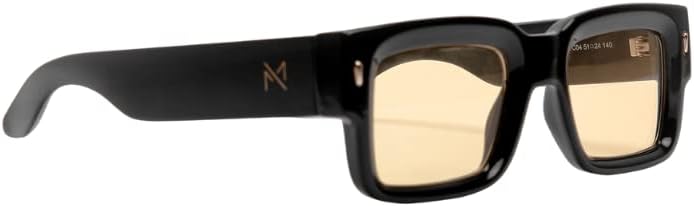 Солнцезащитные очки для мужчин и женщин | элегантный дизайн | идеально подходят для любого случая | защита от УФ-излучения | косметические линзы желто-янтарного цвета MONICA MENDEZ EYEWEAR DESIGN, Black/Yellow Glass
Солнцезащитные очки для мужчин и женщин | элегантный дизайн | идеально подходят для любого случая | защита от УФ-излучения | косметические линзы желто-янтарного цвета MONICA MENDEZ EYEWEAR DESIGN, Black/Yellow Glass