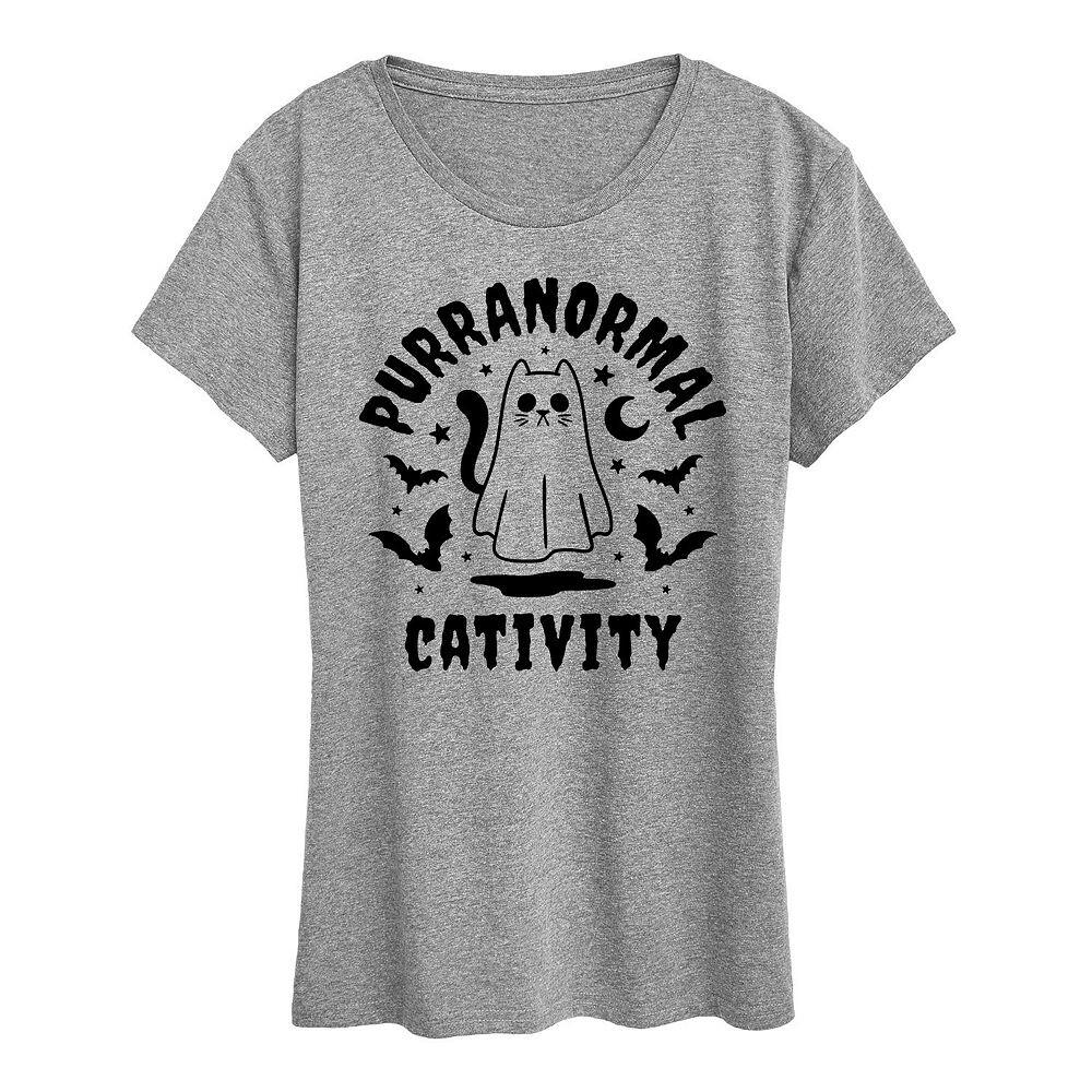 Женская футболка Purranormal Cativity Halloween Licensed Character, серый
Женская футболка Purranormal Cativity Halloween Licensed Character, серый