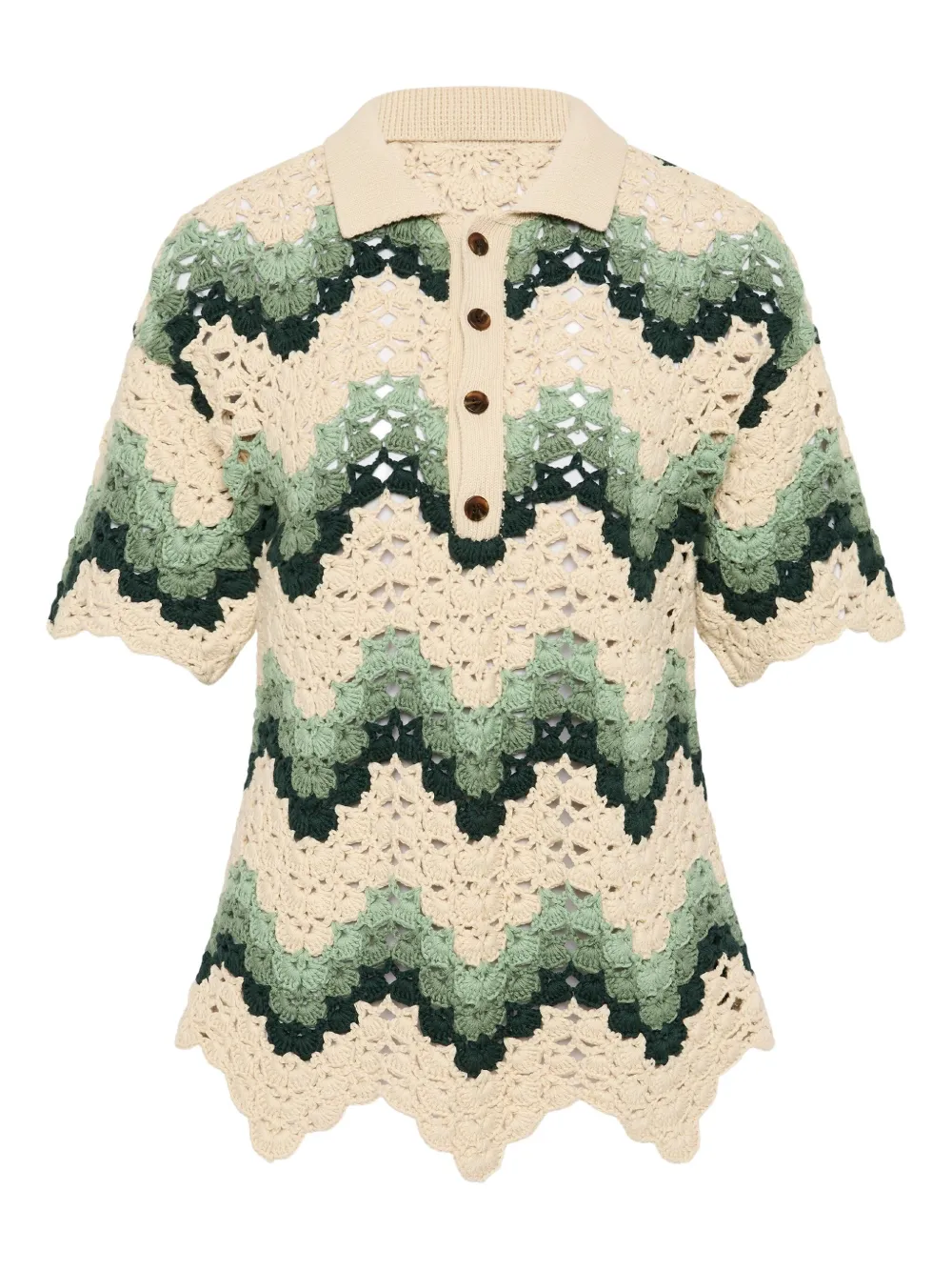 Рубашка поло Tidal Sagra в технике кроше The Upside, зеленый
Рубашка поло Tidal Sagra в технике кроше The Upside, зеленый