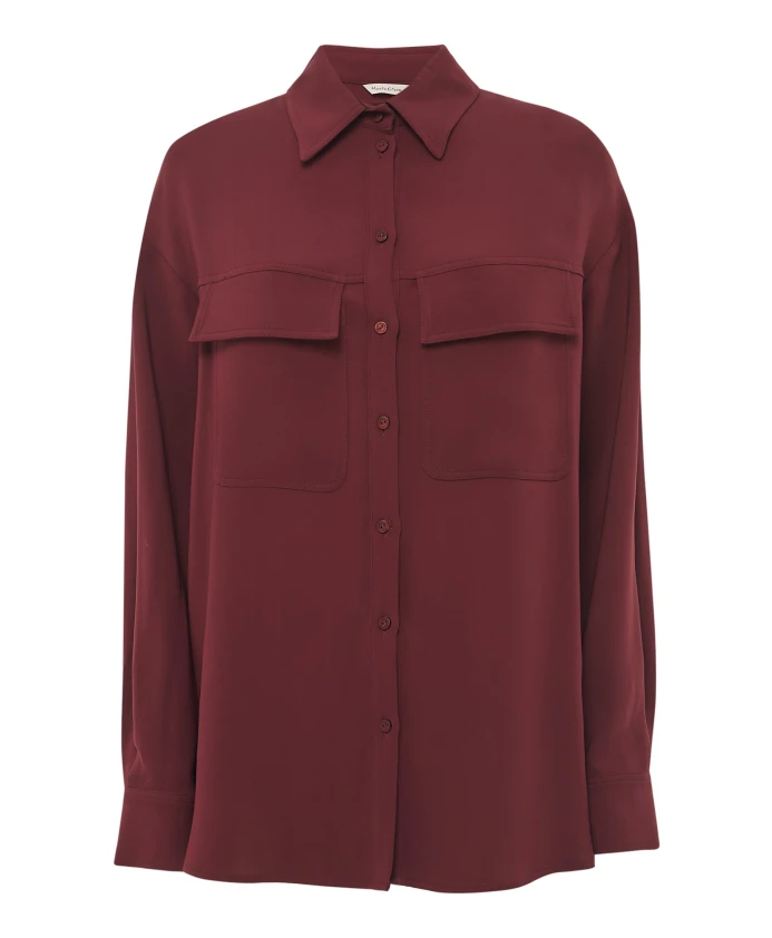 Рубашка оверсайз Manila Grace, коричневый
Рубашка оверсайз Manila Grace, коричневый