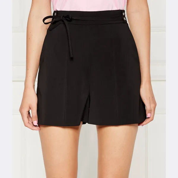 Шорты + ремень свободного кроя Patrizia Pepe, черный
Шорты + ремень свободного кроя Patrizia Pepe, черный