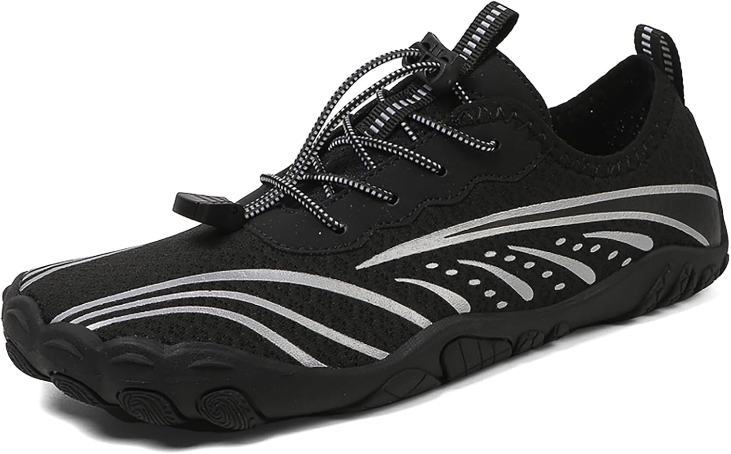 Кроссовки для походов для женщин и мужчин, дышащие, с широкой носочной частью, обувь для босоногого стиля, для воды, пляжа, бассейна, походов и прогулок Generic, черный
Кроссовки для походов для женщин и мужчин, дышащие, с широкой носочной частью, обувь для босоногого стиля, для воды, пляжа, бассейна, походов и прогулок Generic, черный