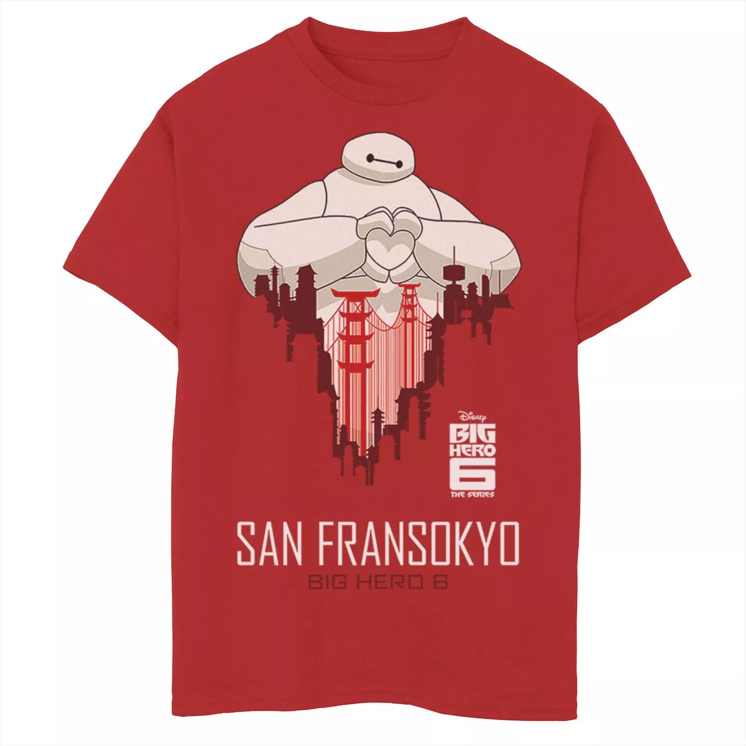 Футболка с рисунком Disney's Big Hero 6 для мальчиков 8–20 лет, телесериал Baymax SF Love Disney
Футболка с рисунком Disney's Big Hero 6 для мальчиков 8–20 лет, телесериал Baymax SF Love Disney