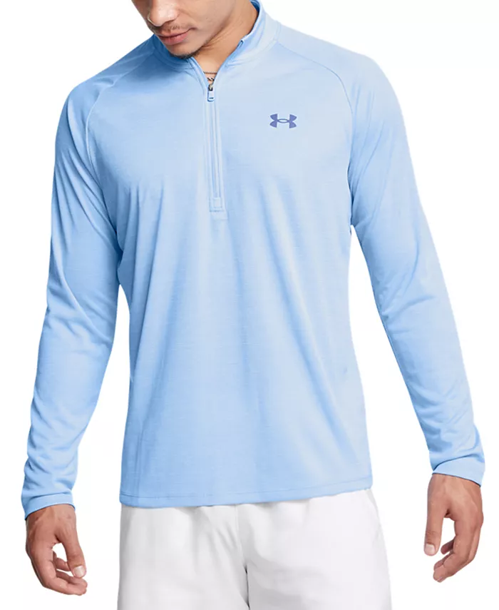 Мужская производительная толстовка UA Tech Space-Dyed с молнией до середины груди Under Armour, синий
Мужская производительная толстовка UA Tech Space-Dyed с молнией до середины груди Under Armour, синий