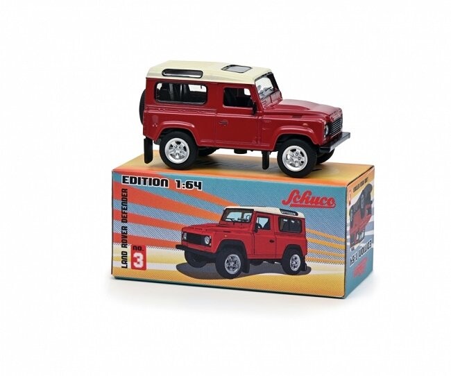 Schuco Land Rover Defender Red Schuco Pape 1:64 452030700
Schuco Land Rover Defender Red Schuco Pape 1:64 452030700