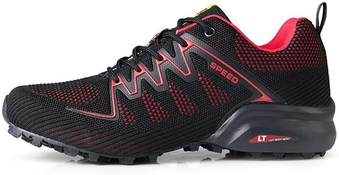 Мужские походные кроссовки легкие для улицы - дышащие противоскользящие обувь для прогулок, тренировок, трекинга, кемпинга и повседневной носки Qacksv, красный
Мужские походные кроссовки легкие для улицы - дышащие противоскользящие обувь для прогулок, тренировок, трекинга, кемпинга и повседневной носки Qacksv, красный