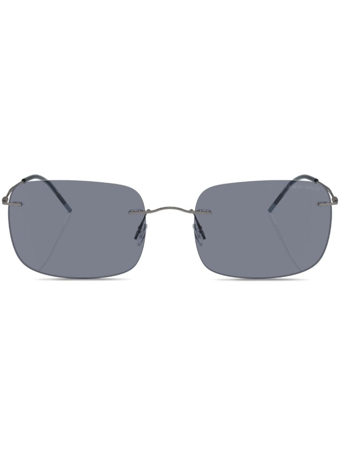Giorgio Armani солнцезащитные очки Pillow в квадратной оправе, серебряный
Giorgio Armani солнцезащитные очки Pillow в квадратной оправе, серебряный